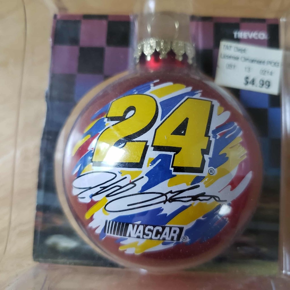 Nascar Collectible #24 Red‎ Ornament Jeff Gordon Christmas Holiday 2003